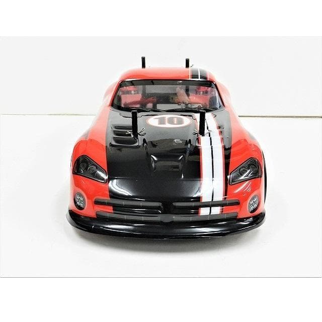 ターボ機能付 1/10 ドリフトラジコンカー D001 赤 ◎バッテリーセット