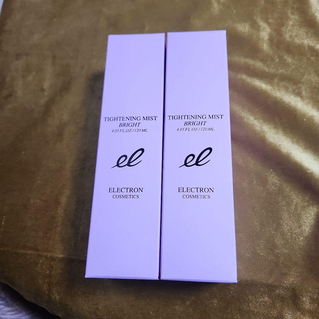 【新品 未開封】エレクトロン　タイトニングミスト　ブライト 120ML×2 TMB_KV_1600_1600_debut_nologo-
