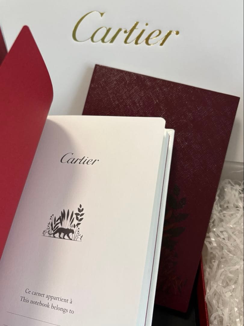 Cartier カルティエ パンテール 非売品 ノベルティ 限定 ノート 未開封