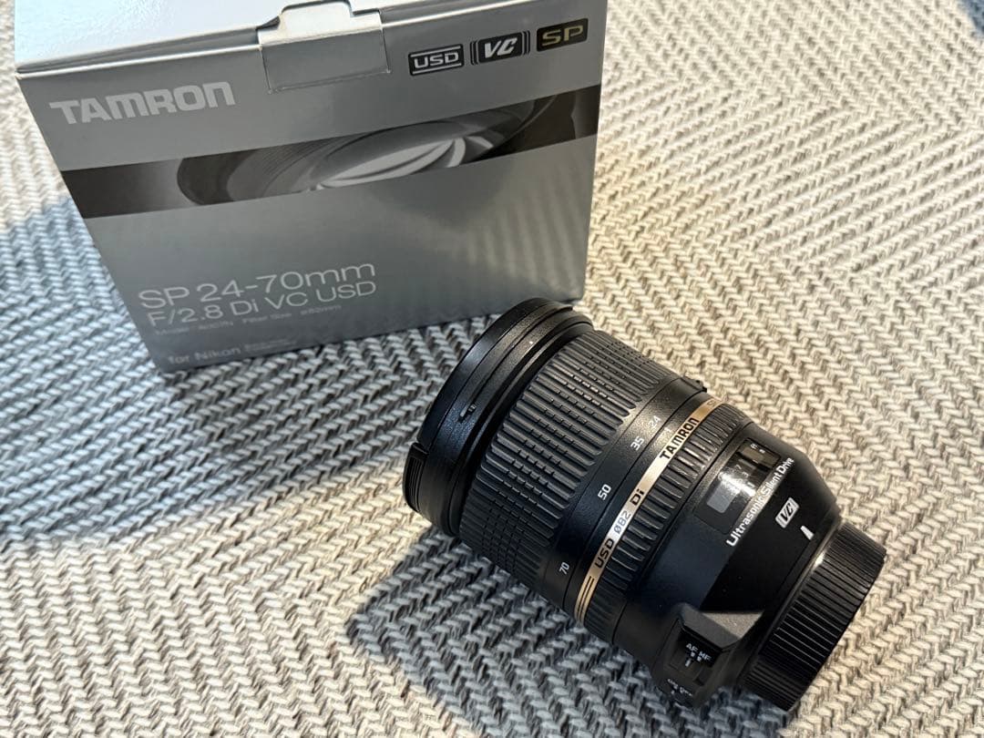 TAMRON SP 24-70mm F/2.8 Di VC USD ニコンF Tamron SP 24-70mm f/2.8 Di VC USD G2 Lens for Nikon F