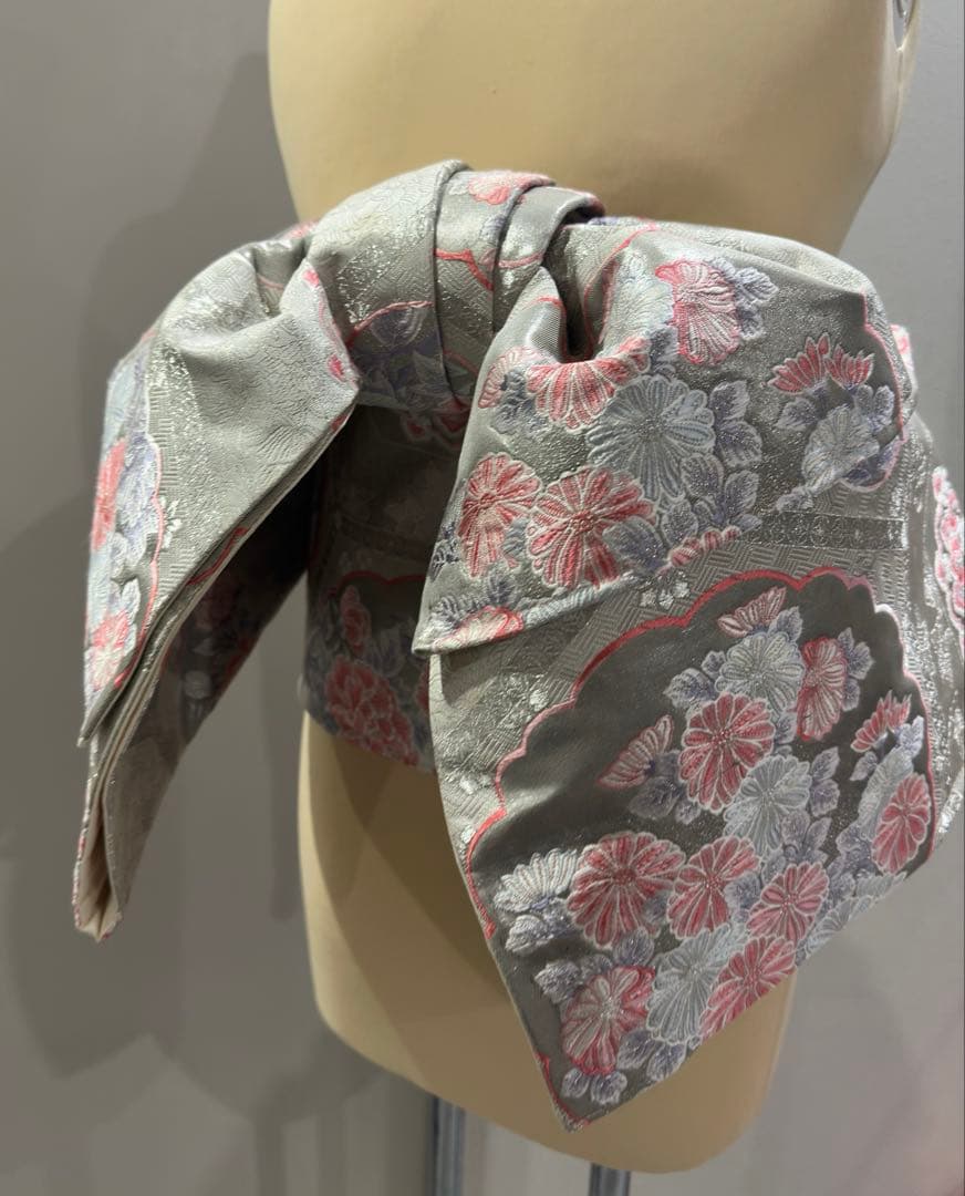 3日間特別価格！早い者勝ち☆ 二部式　作り帯　文庫結び　高級プラチナ箔