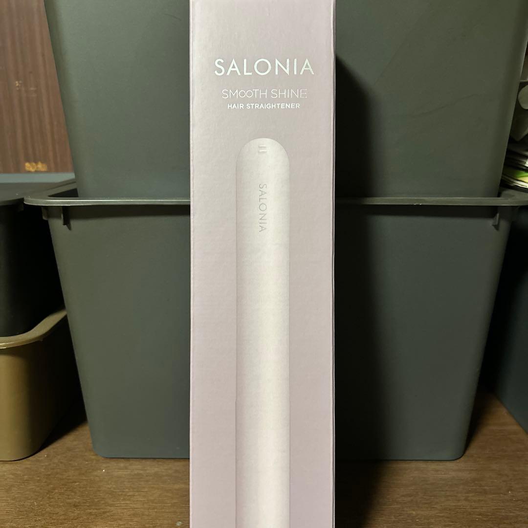 SALONIA スムースシャイン ストレートヘアアイロンピンク 24mm スムースシャイン ストレートヘアアイロン 24mm ピンク SAL23105PK