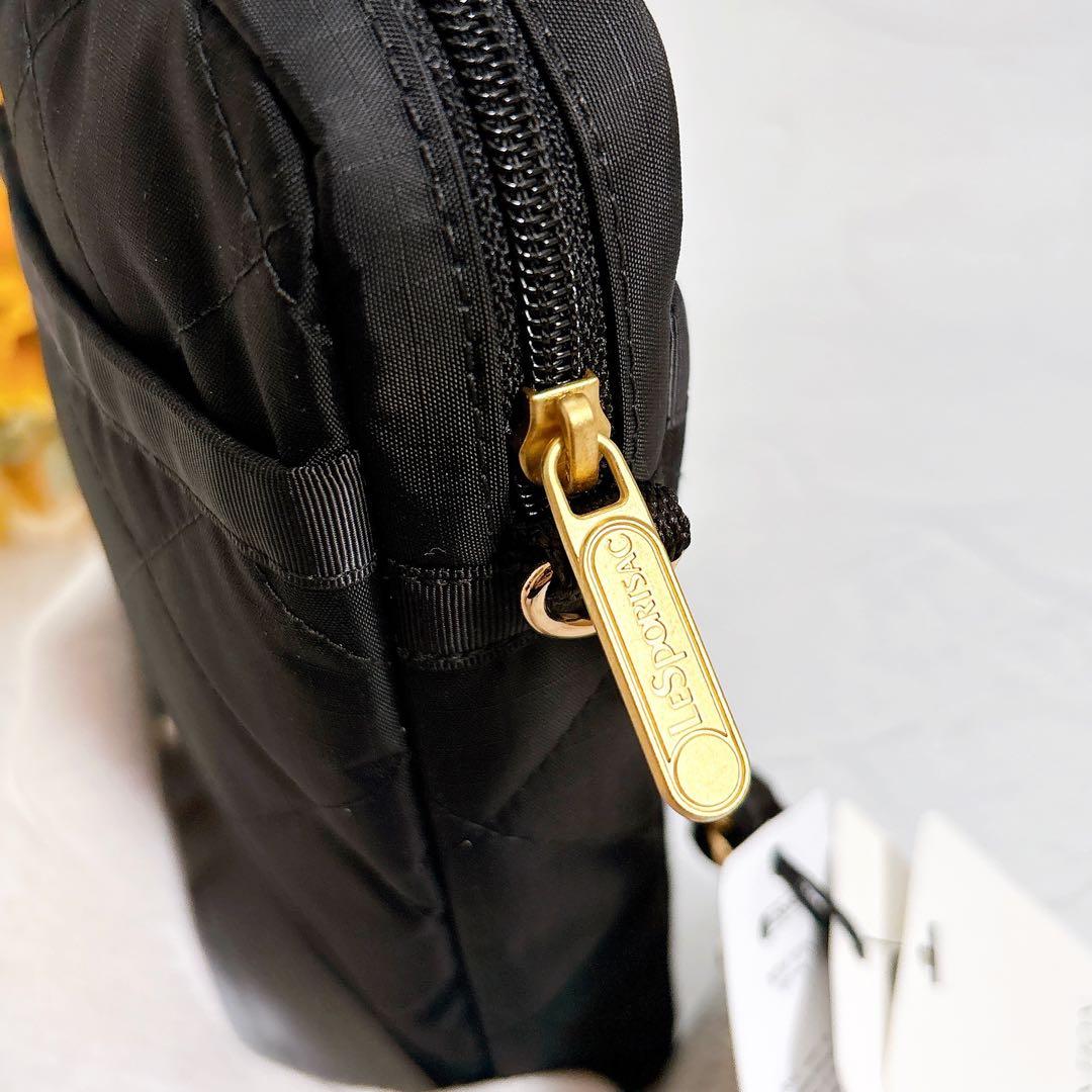 《新品》レスポートサック CHAIN MINI PHONE CRSBDY 黒