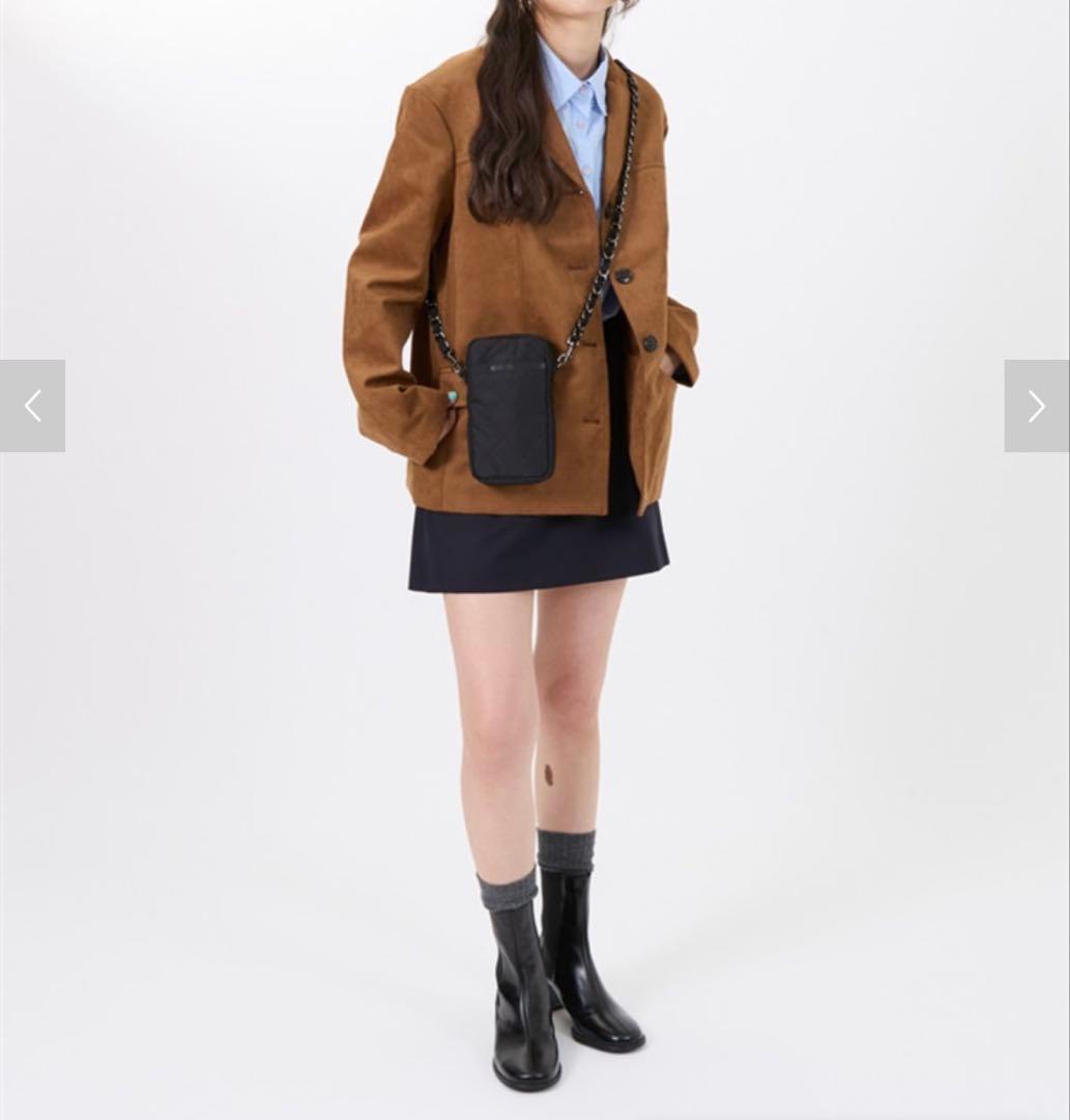 《新品》レスポートサック CHAIN MINI PHONE CRSBDY 黒