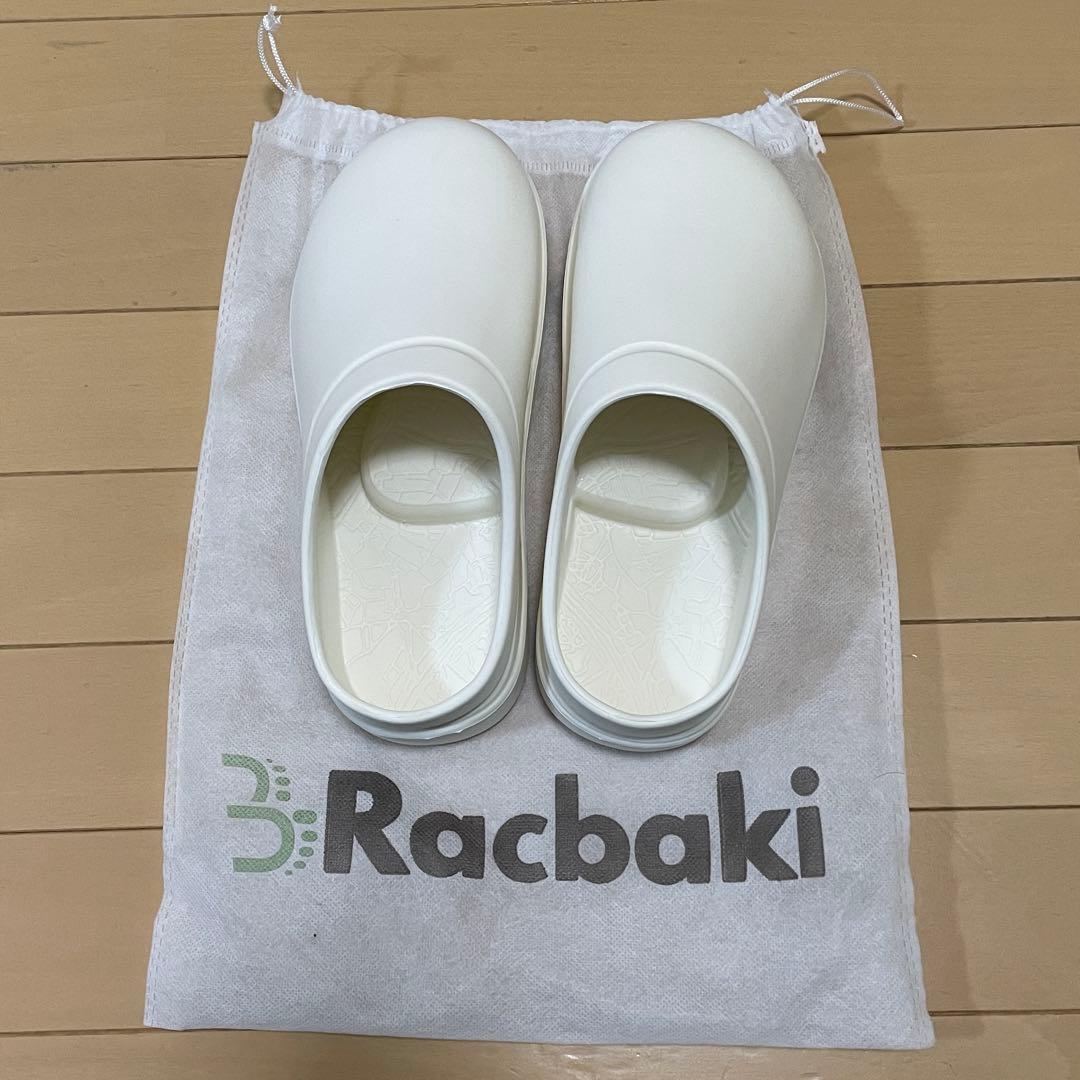 Racbaki イージーサボ M ホワイト 収納袋付き イージーサボ ホワイト | Racbaki