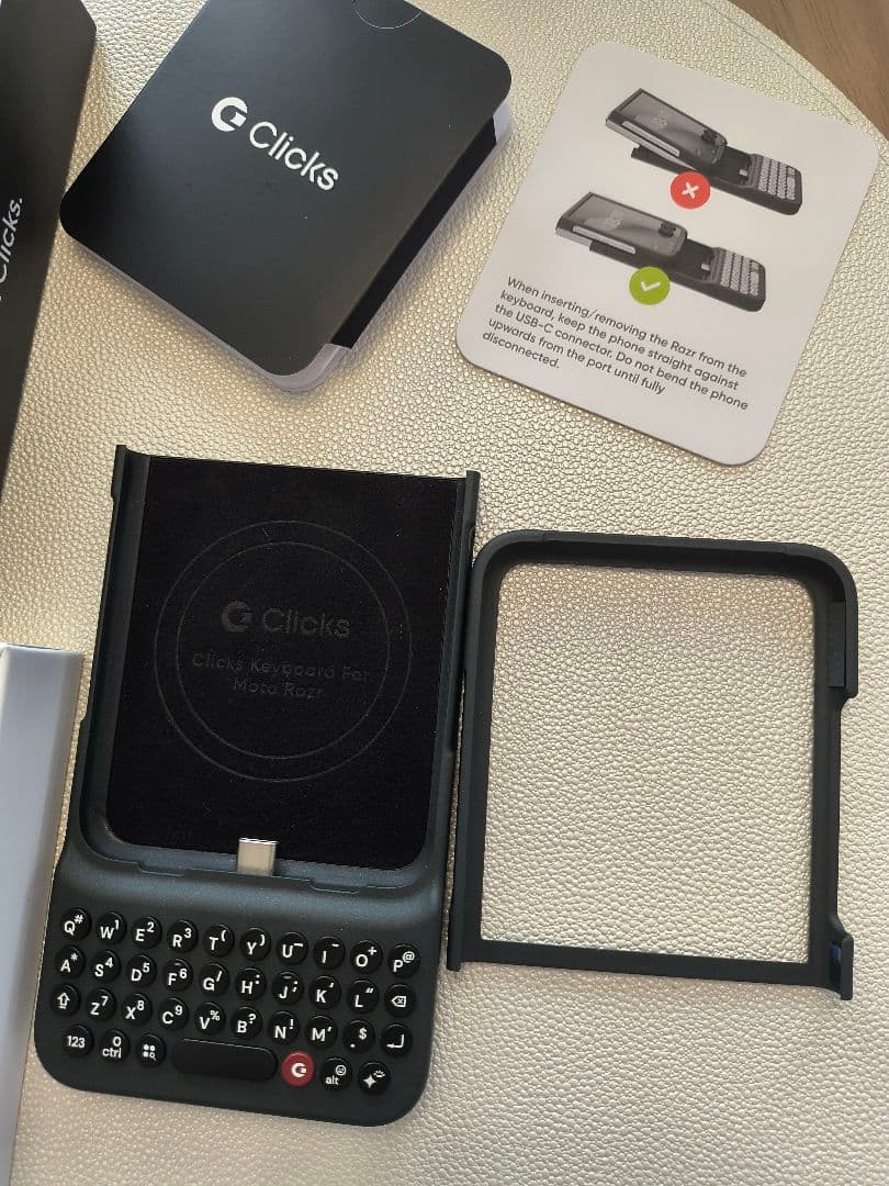 Motorola Razr Clicks keyboard キーボード ケース - メルカリ