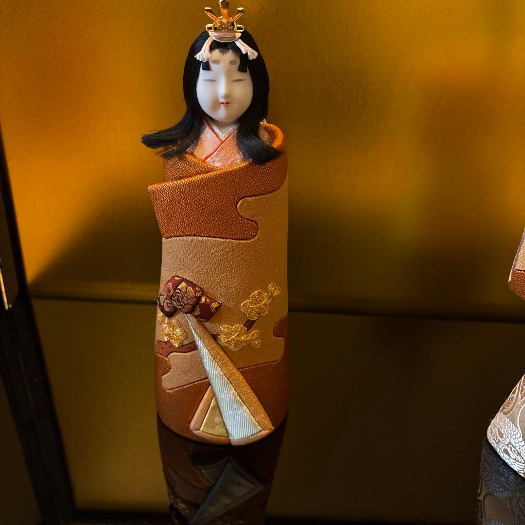 最終値下げ！真多呂人形 男雛30㎝女雛25㎝ 雛人形 木目込