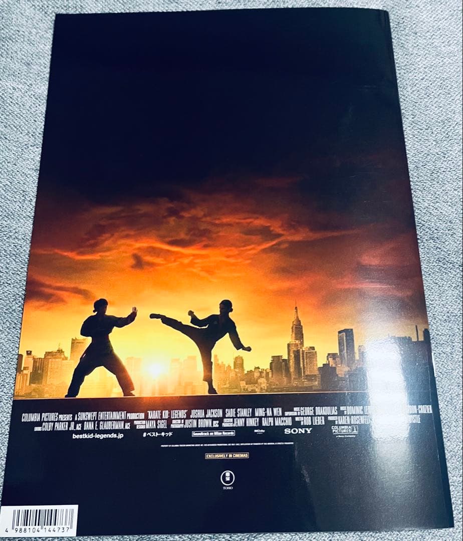 映画 ベストキッドレジェンズ パンフレット ジャッキーチェン ベスト
