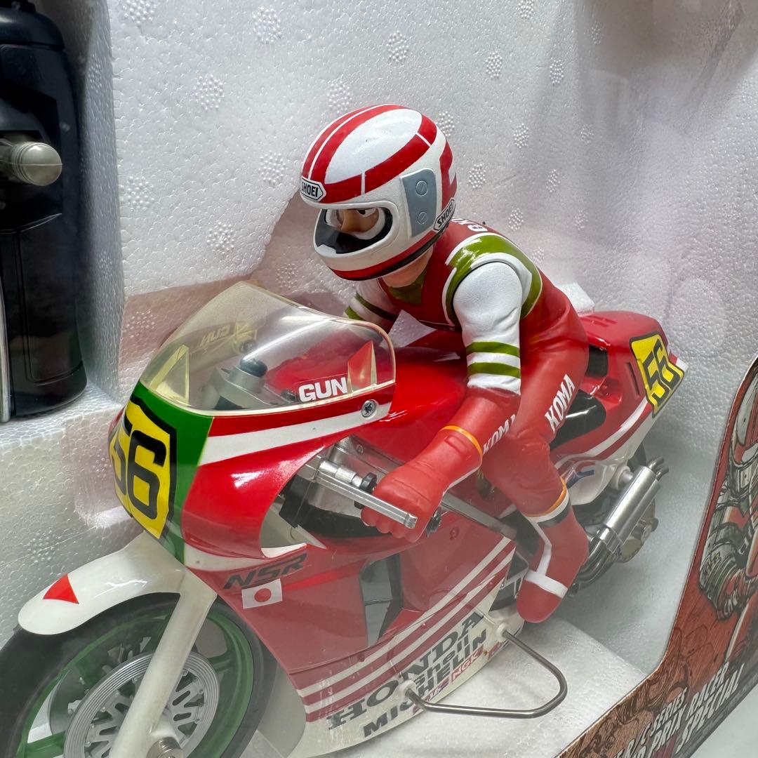 y*t様 バリバリ伝説 1/10 mini BIKE ラジコン 新品未使用 汚れ y