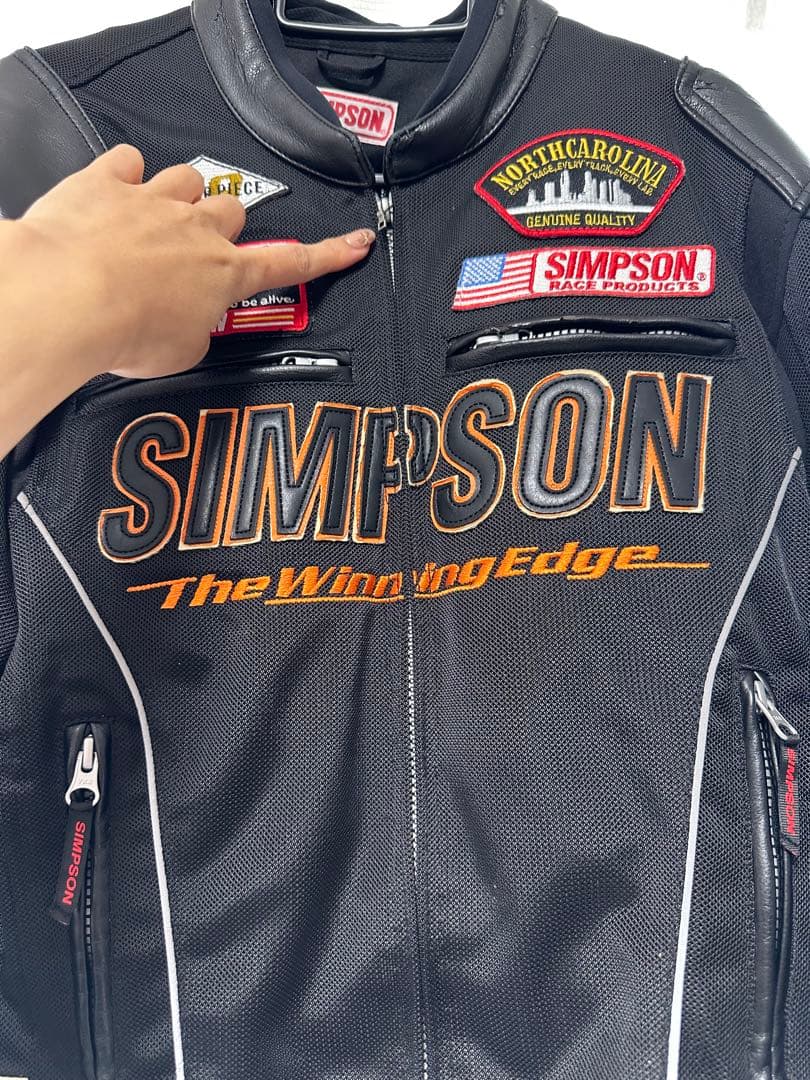 SIMPSOM The Winning Edge ジャケット、暴風インナー付き - メルカリ