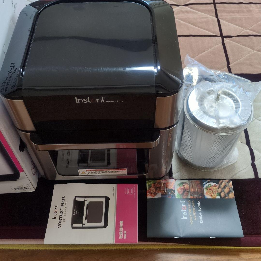 未使用　Instant Vortex Plus エアフライヤーオーブン 8in1 Amazon.co.jp: 【国内正規輸入品】インスタントポット 1台8役 Vortex