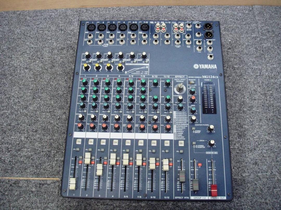 YAMAHA ヤマハ MG124CX ミキサー ミキシング PA-20 アダプタ Yamaha PA 20 – United States
