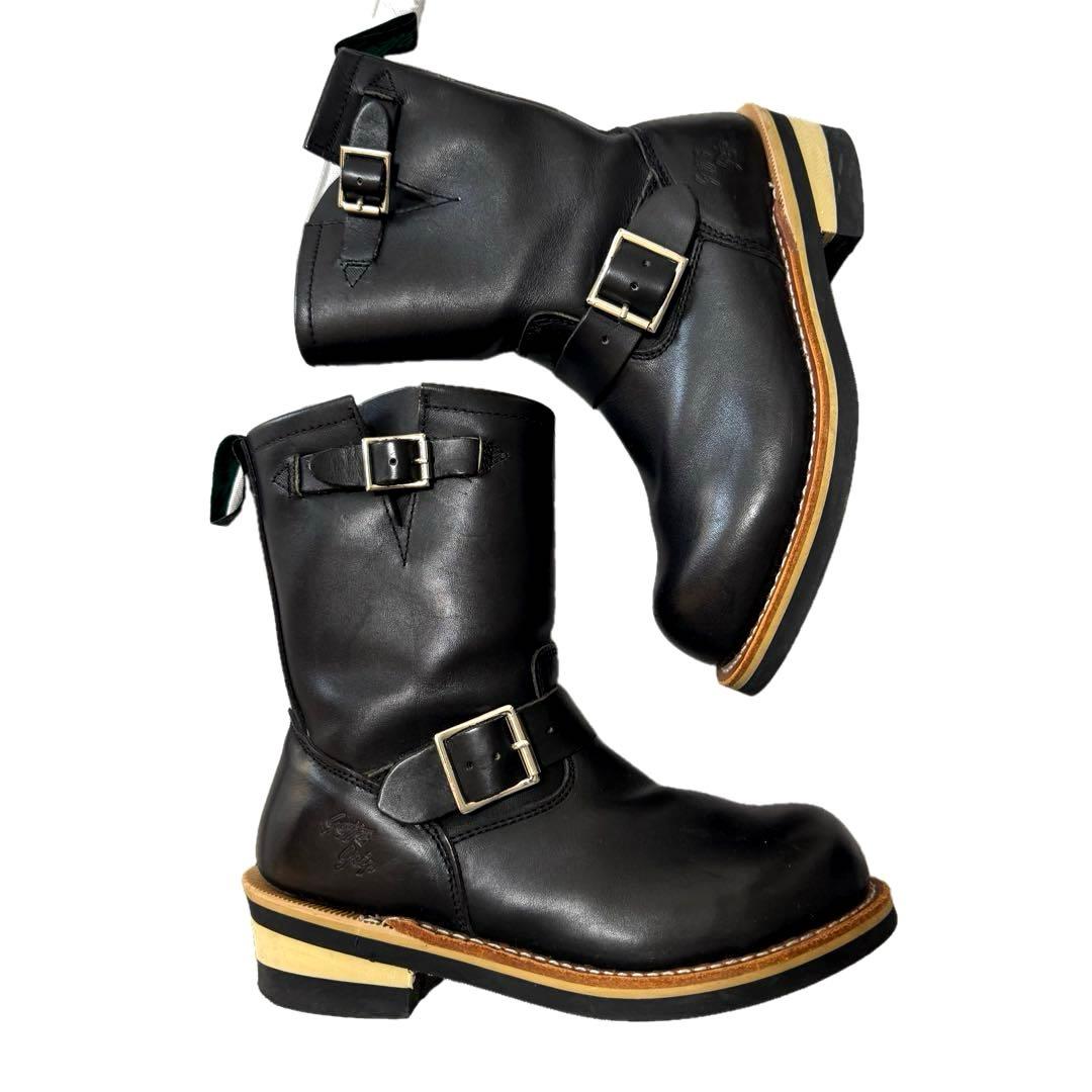 美品 getta grip エンジニアブーツ スチールトゥ アメカジ バイカー