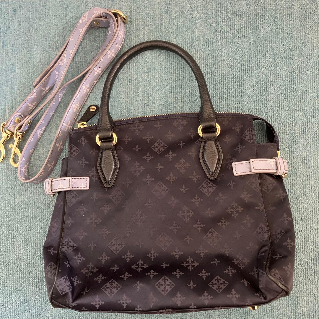 最終値下げrusset レディース バック 黒 2way - メルカリ