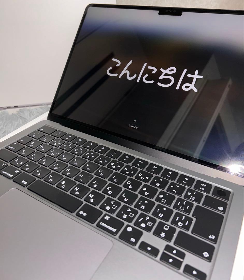 【お値下げ中】macbook air m2 256gb 【美品】 MacBook Air 【未開封品】Apple 15.3inch MQKP3J/A A2941 2023 TouchID