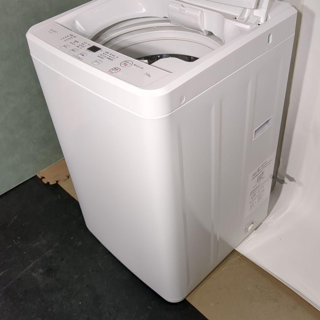 (s)【美品】RORO 全自動洗濯機 YWM-T70L 7.0kg 2023年製