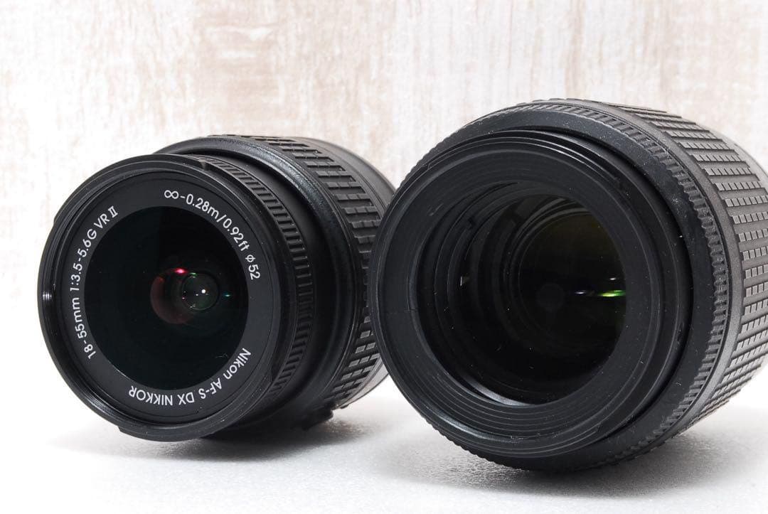 Wi-Fi搭載✨32GSDカード付✨ Nikon D5500 ダブルズームキット