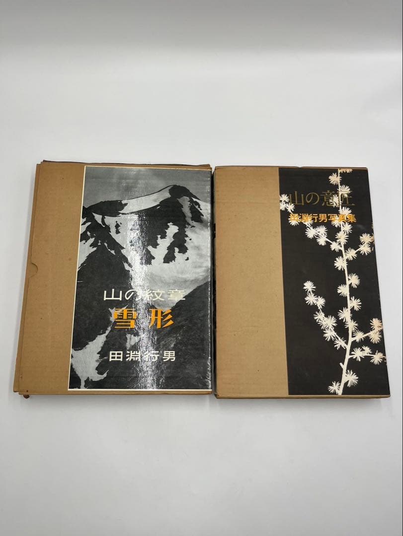 田淵行男　山の意匠　雪形　1971年　1981年　初版 田淵行男 山の意匠 雪形 1971年 1981年 初版 - メルカリ