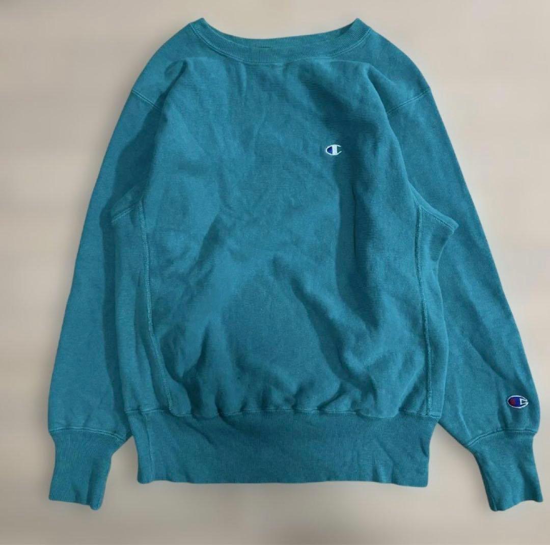 祐一 池内美品希少色90年代USA製 チャンピオン リバースウィーブＭ