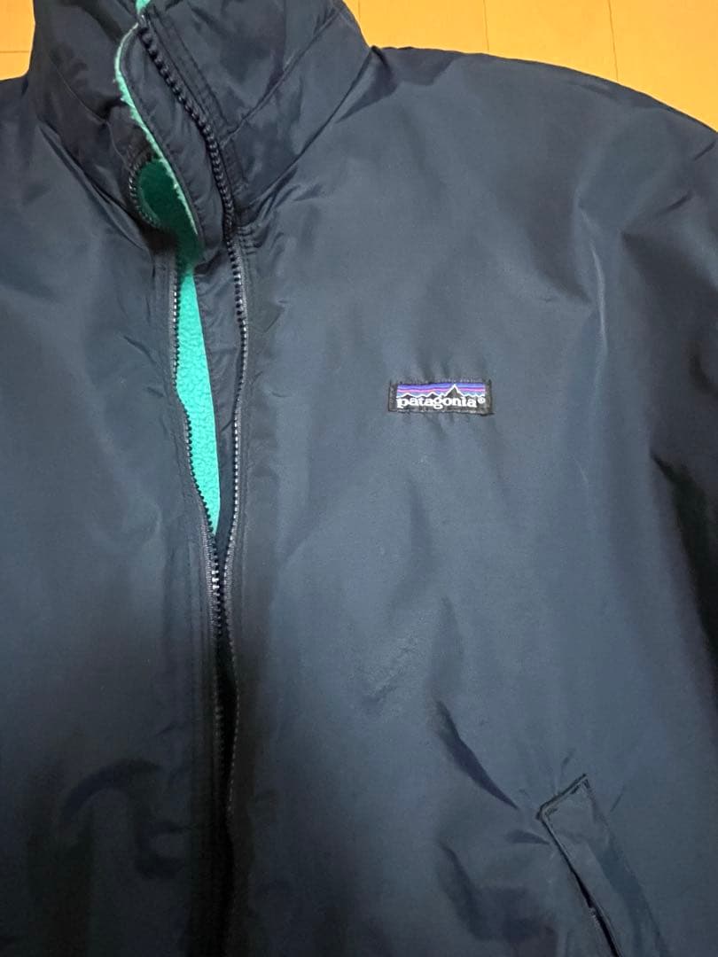 80s USA製 Patagonia シェルドシンチラ ブラック 黒 Lサイズ - メルカリ