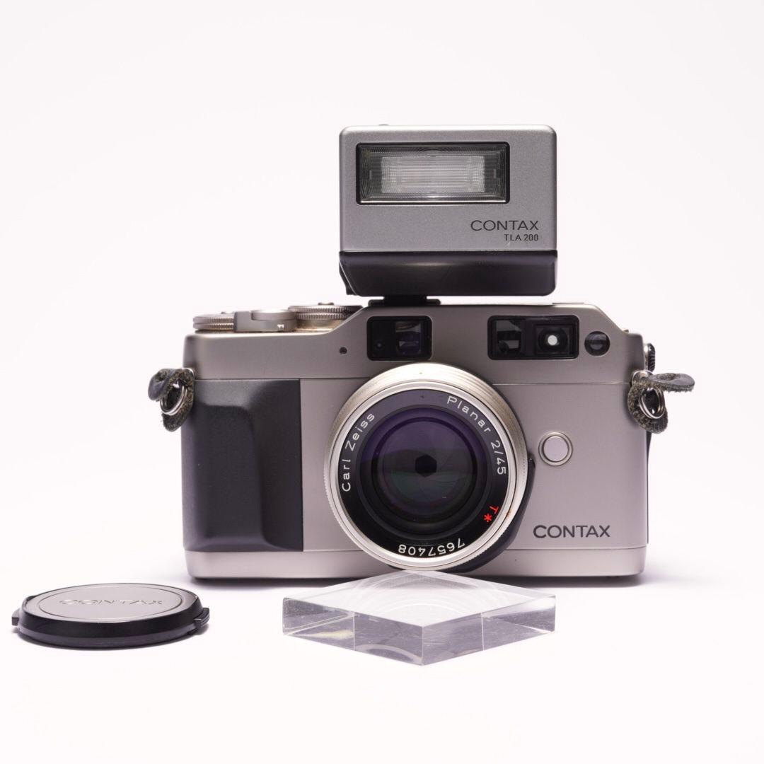 SALE!!【動作確認.現像確認済】 CONTAX G1 ストロボ付カメラ - メルカリ