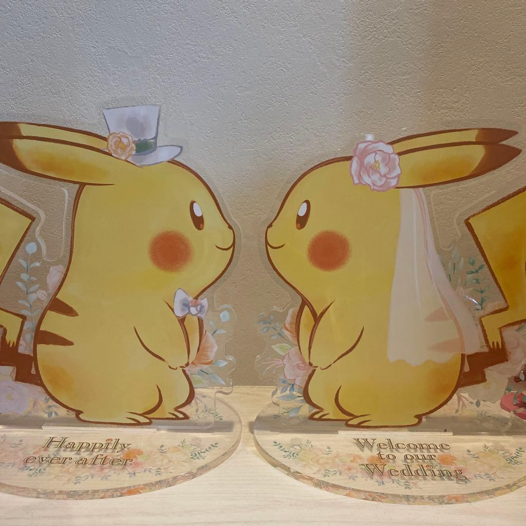 ポケモンウェディング 非売品 ピカチュウ ウェルカムボード 婚姻届