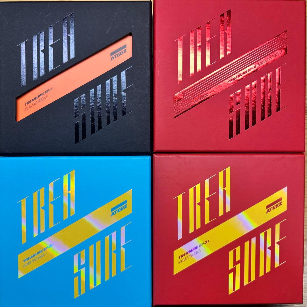 ATEEZ TREASURE アルバム まとめ売り - メルカリ