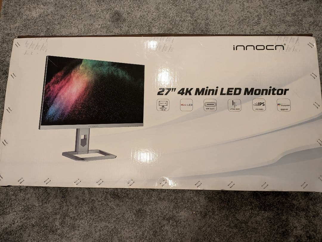 INNOCN 27M2U 4K 27インチ HDR1000 モニター Amazon.co.jp: ミニLED 4Kモニター INNOCN M2U 4K 27インチ HDR1000