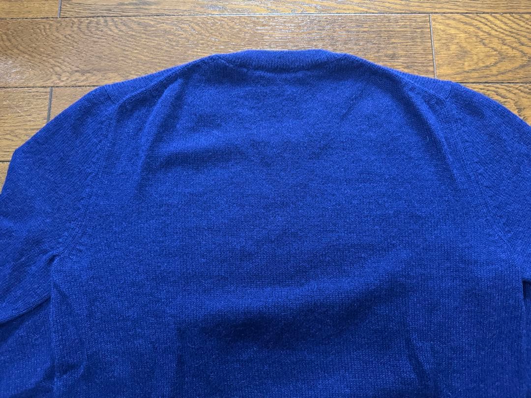 PRADA アルパカ クルーネックニット ブルー サイズ46 - メルカリ