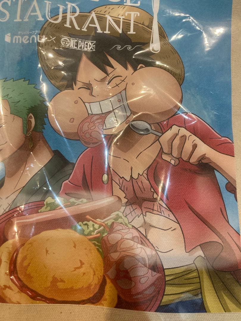 非売品‼️✳️ONE PIECE ワンピースレストランmenu✳️トートバッグ