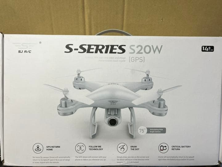 ドローン　S-SERIES S20W ドローン S-SERIES S20W】200g未満でGPS内蔵ドローン - ドローンBLOG