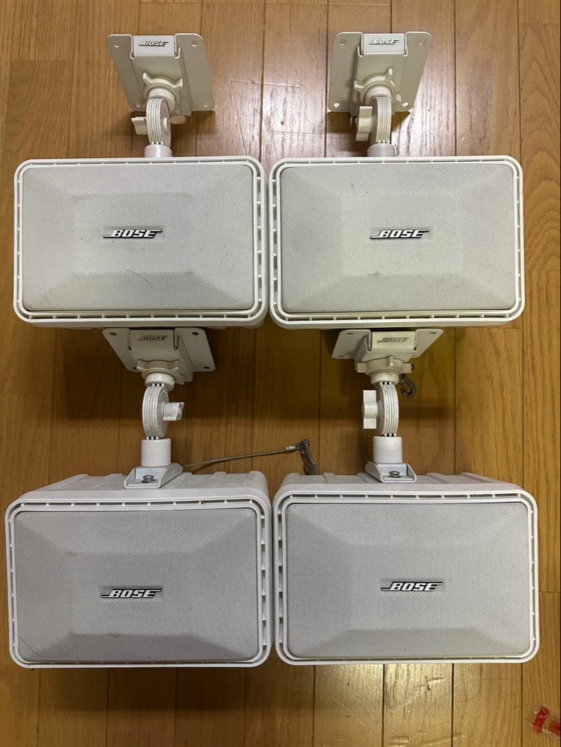 BOSE 101MMW ホワイト スピーカー 4個セット Yahoo!オークション -「bose 101 白」の落札相場・落札価格