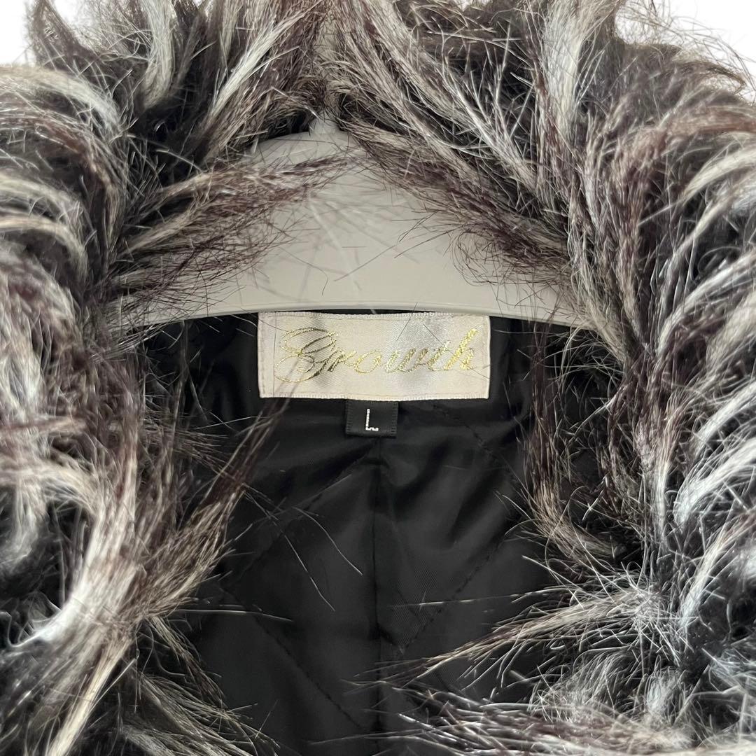 00s y2k growth お兄系 ファー コート ギャル男 グランジ コア - メルカリ