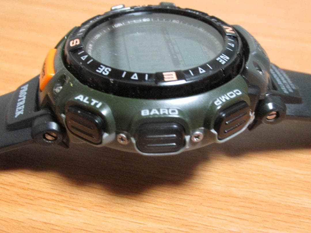 美品】プロトレック PRG-40 アーミーグリーン - メルカリ