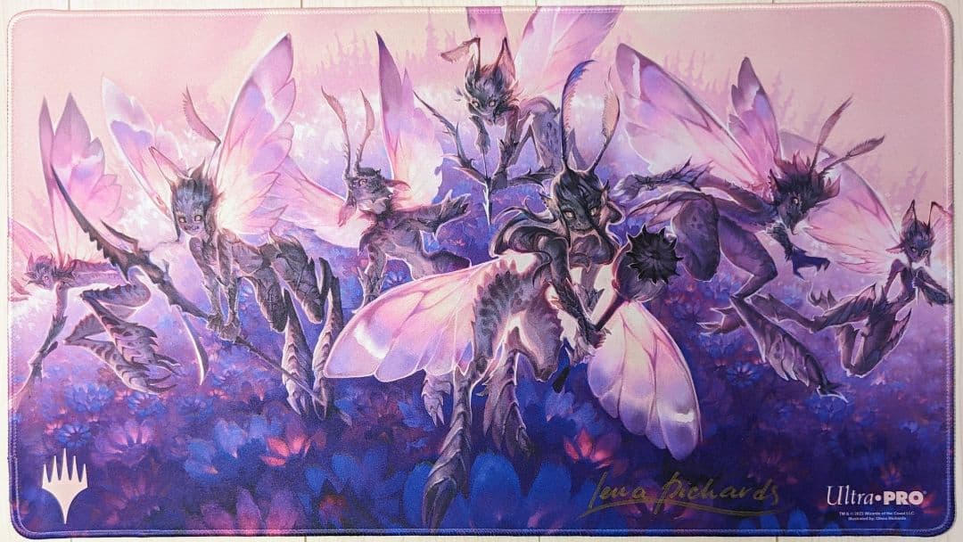 未使用】MTG 苦花 サインド ステッチ加工 プレイマット UltraPro製