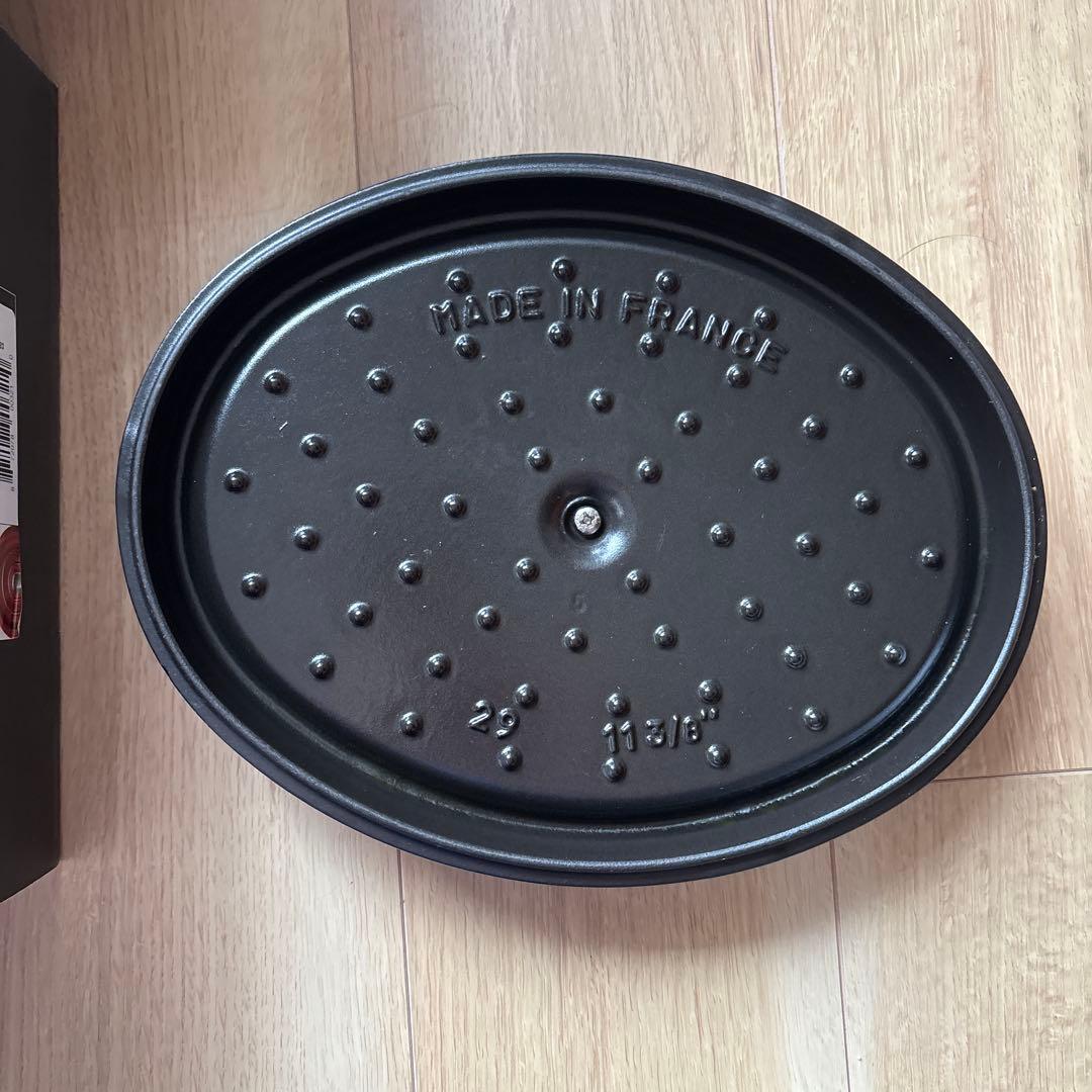 Staub ストウブ ピコ・ココット オーバル チェリー 29cm 4.2L