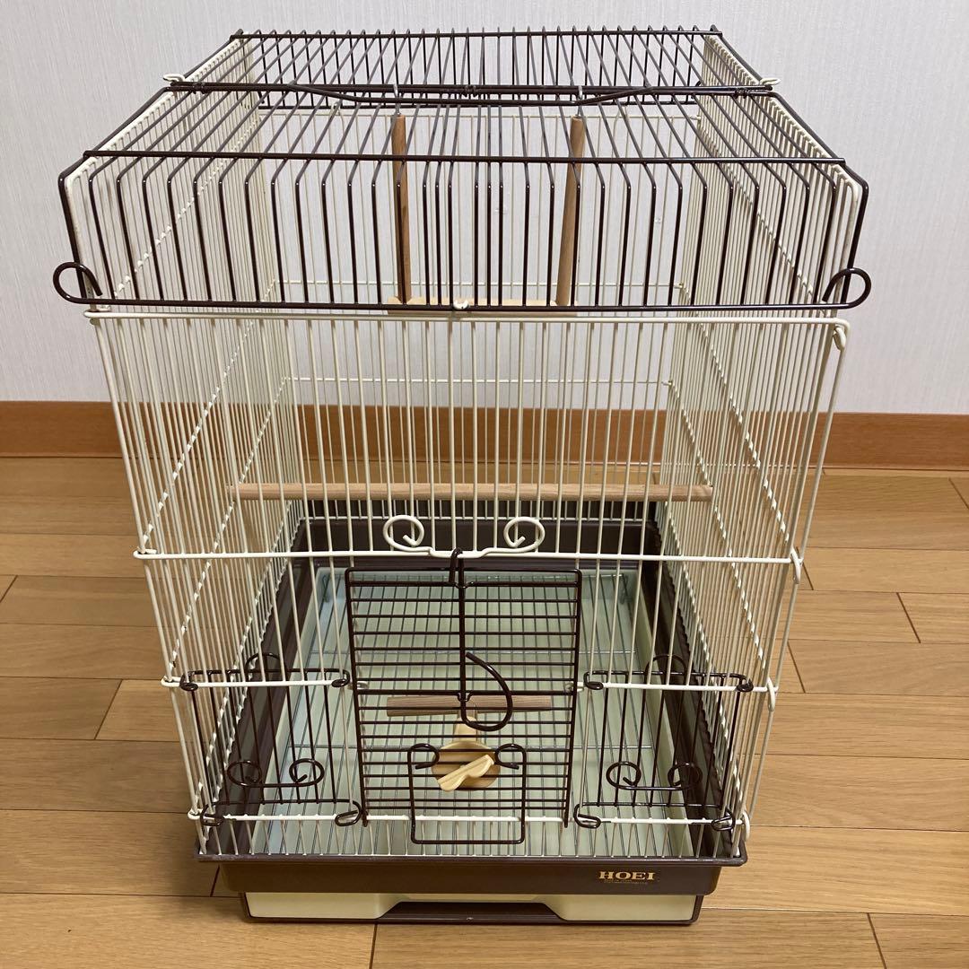 豊栄 HOEI 35手のり ケージ 鳥 インコ おもちゃ 餌入れ ケージカバー