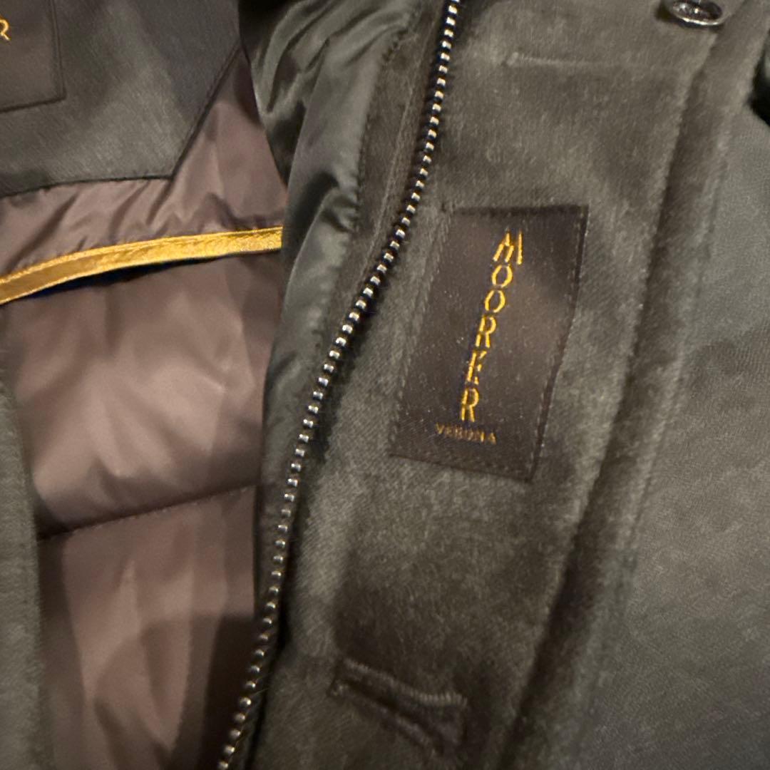 売り切り！半値以下！MOORER ムーレー ムートンファー ナイロンx
