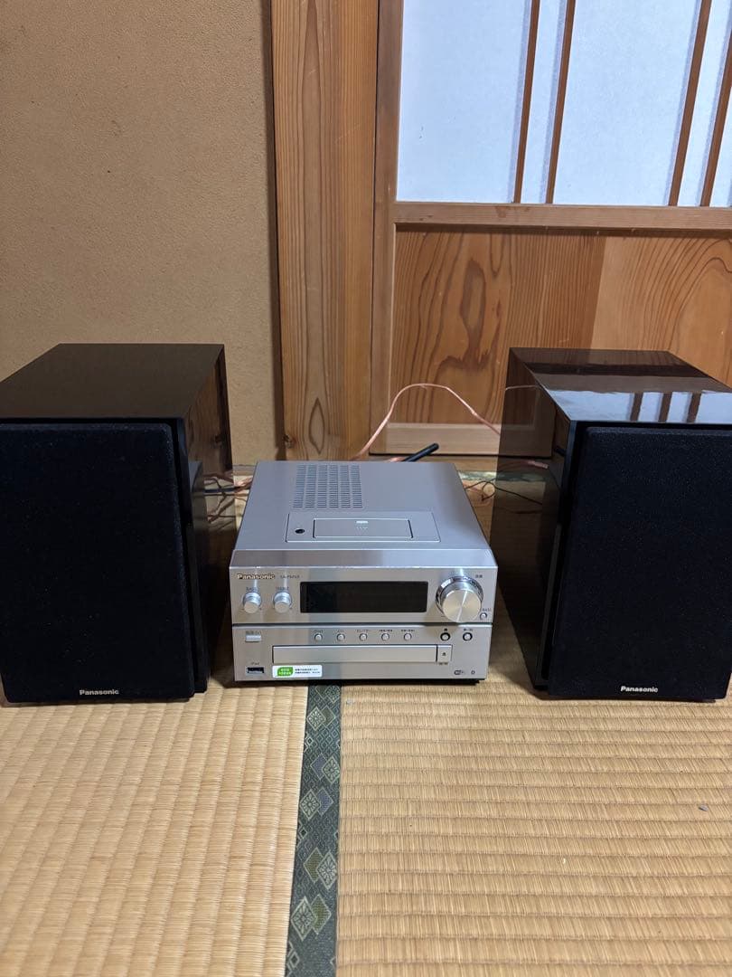 Panasonic ミニコンポ 音出し確認済 sa-pmx9 一般社団法人 日本オーディオ協会 | Panasonic CDステレオシステム SC-PMX9