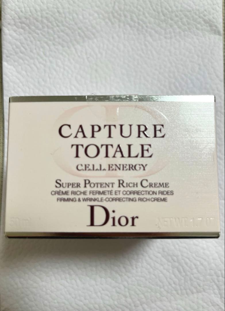 ディオールカプチュールトータルセルENGYリッチクリーム　50ml ディオール / カプチュール トータル セル ENGY リッチ クリーム 50ml