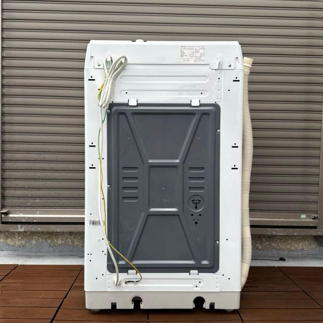 極美品 TOSHIBA 2024年製 洗濯機 4.5kg 簡易乾燥機能付
