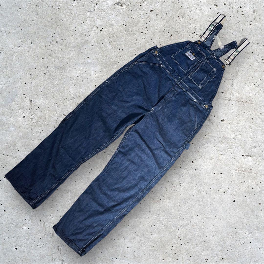 極美品 ビンテージ CARTER'S ガチャポケ 耳付 デニム オーバーオール