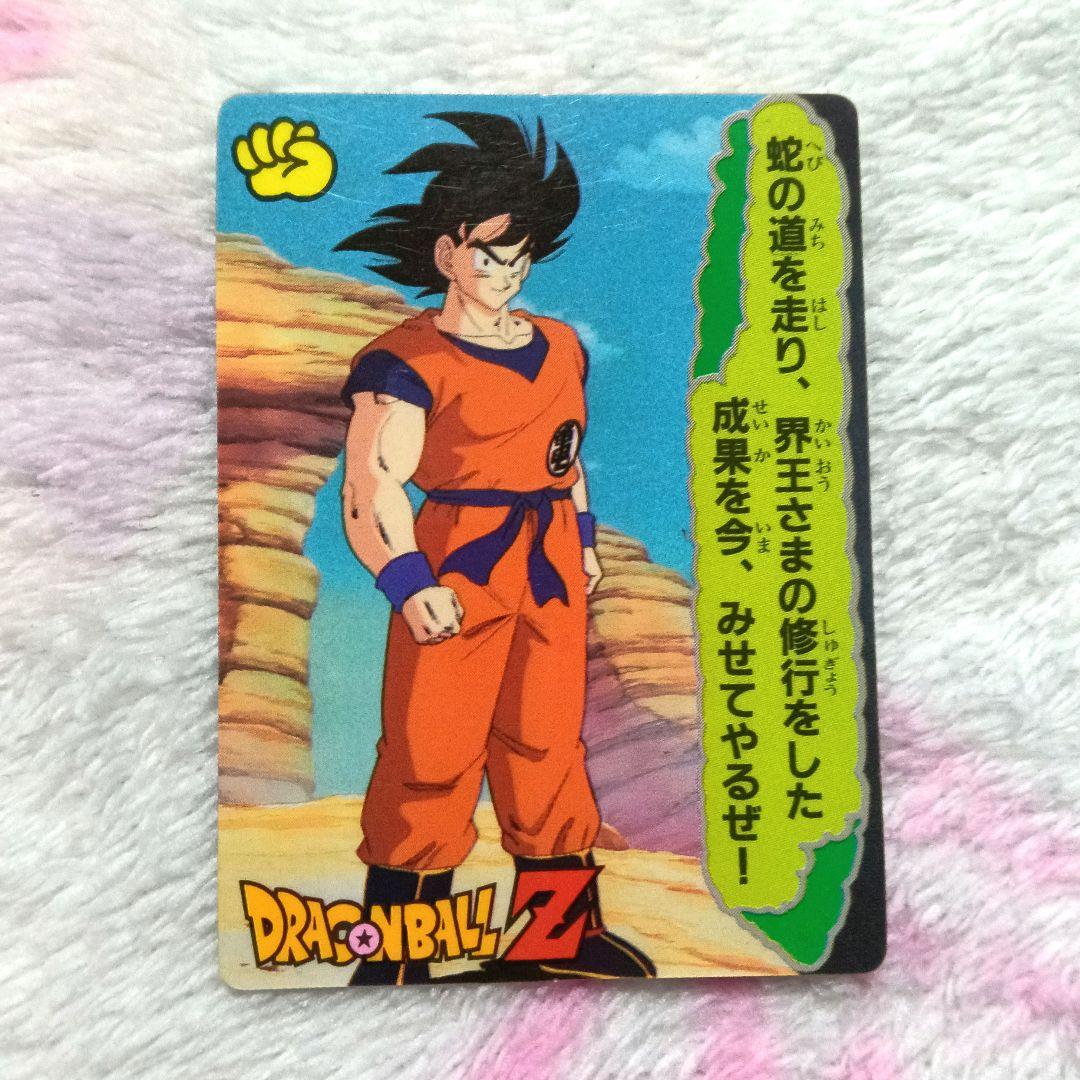 ドラゴンボールZ ポケット両面ブロマイド 山勝 カードダス PPカード