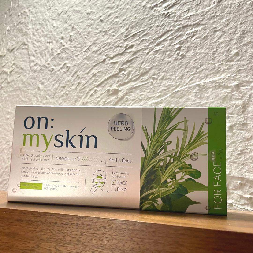 新品】on:myskin ハーブピーリング 4ml x 8個 - メルカリ