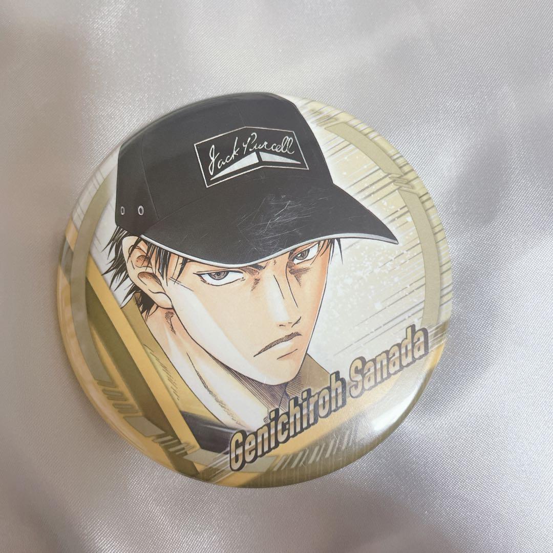 テニスの王子様 テニプリ 真田弦一郎 原画展 原作 缶バッジ