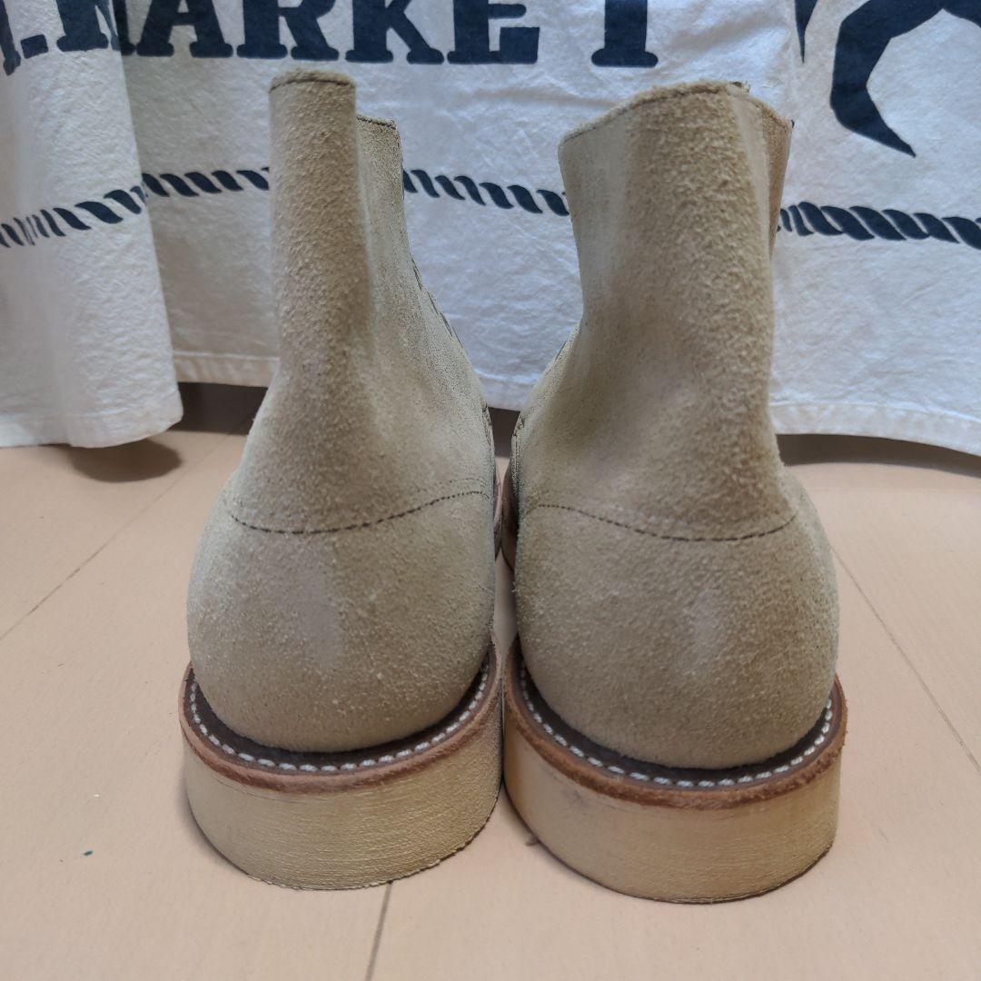 未使用廃盤レッドウィング8167ベージュ スエードプレーントゥUS9E