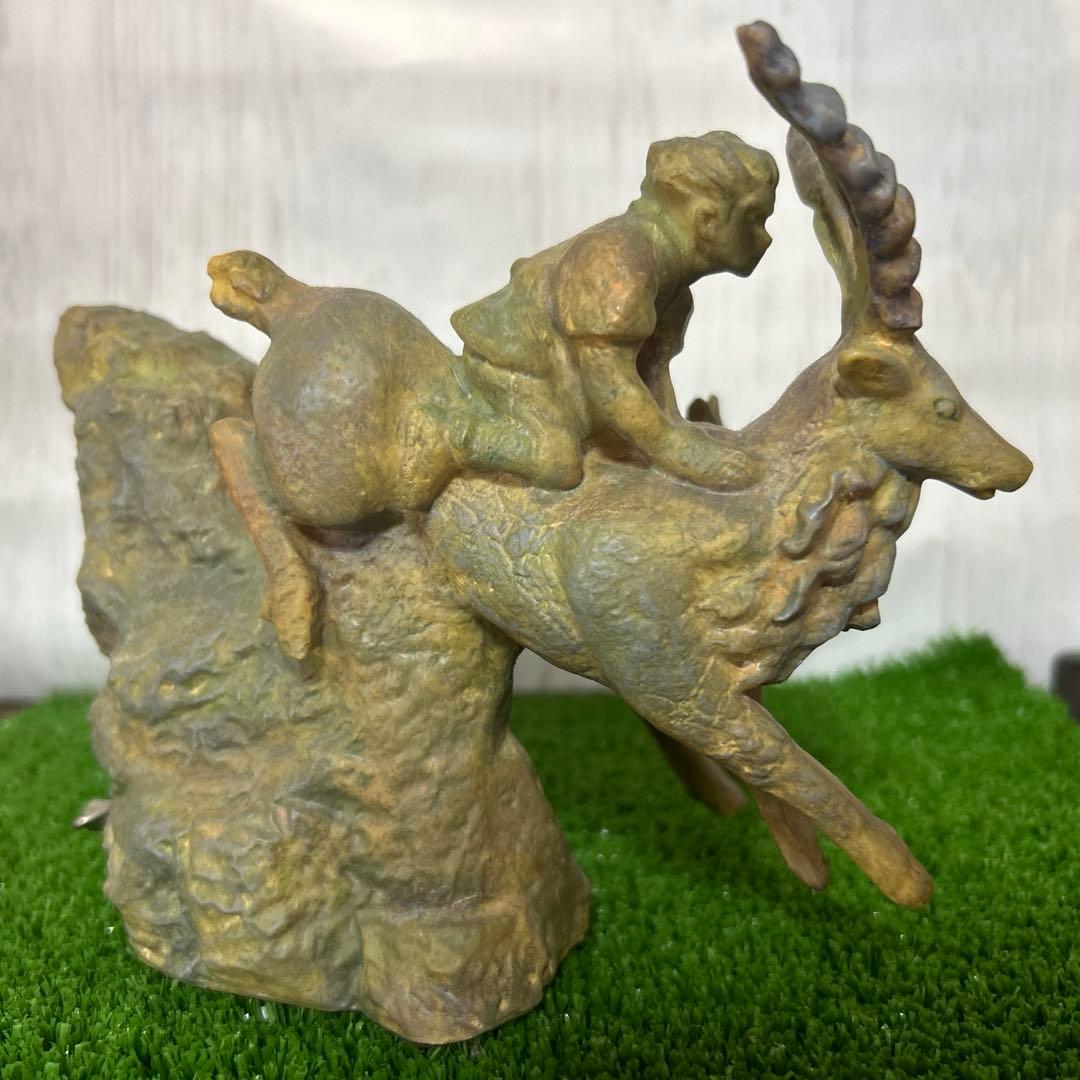 希少】もののけ姫 オルゴール 100体限定 サン アシタカ (箱無し