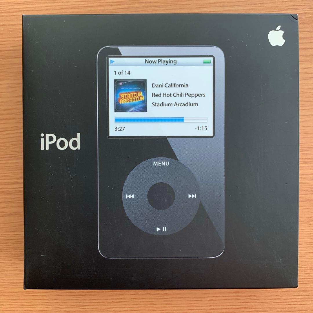 動作確認済・初期化済】iPod Classic 30GB BLACK 箱付き - メルカリ