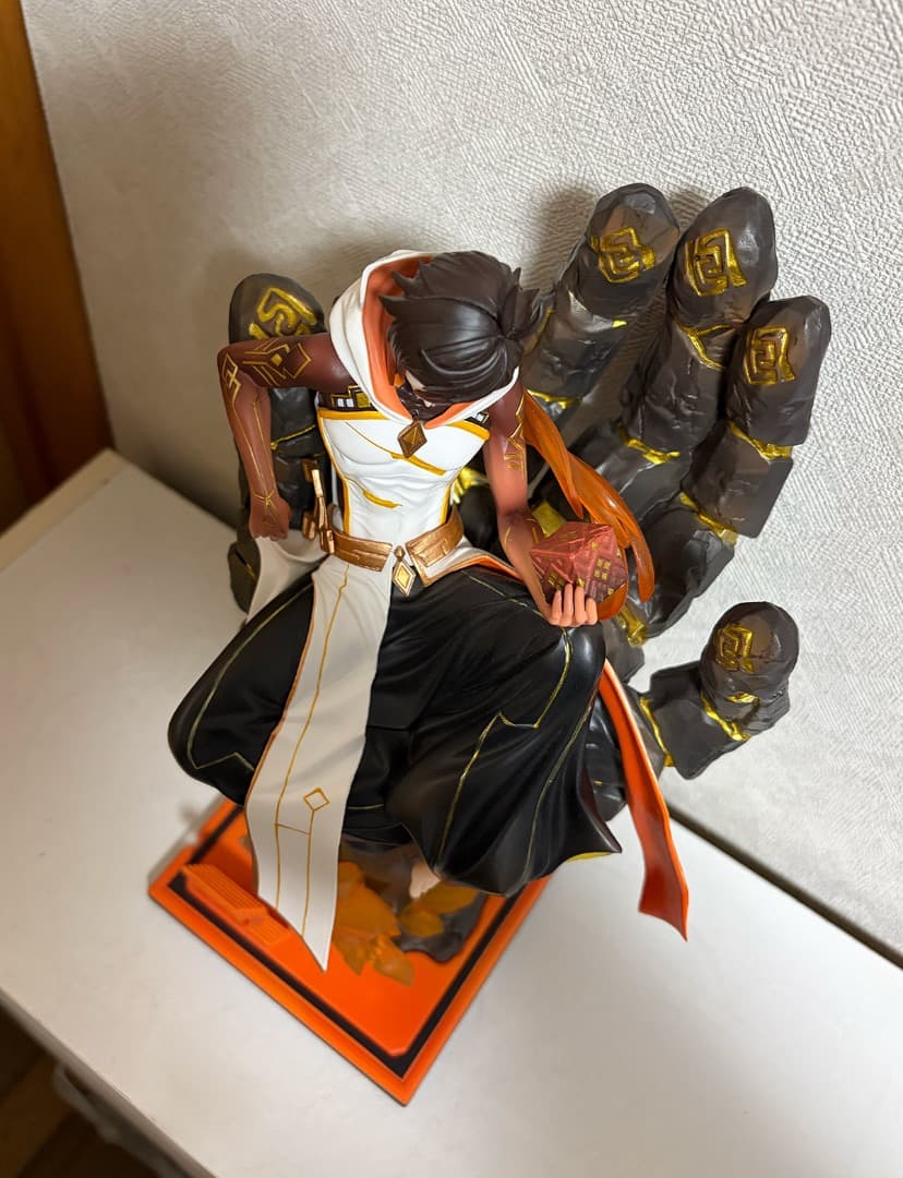 原神 鍾離（モラクス）岩神形態 フィギュア 中古品 - メルカリ