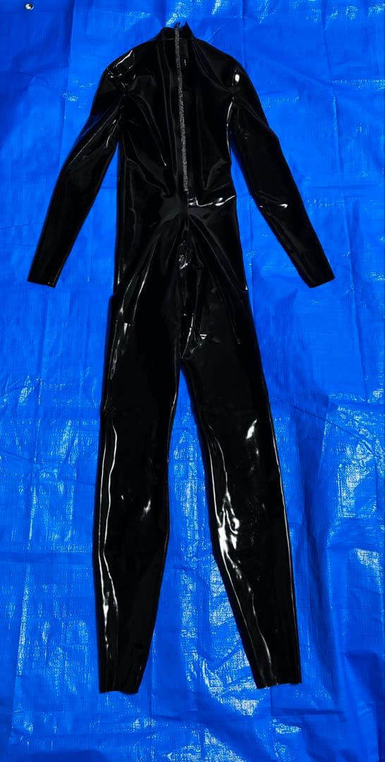 お*も様 bright and shiny ラテックスキャットスーツ